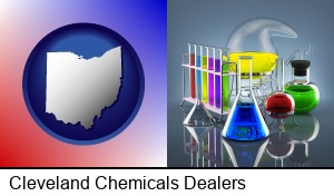 Cleveland, Ohio - colorful chemicals