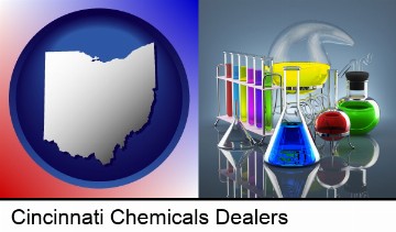 colorful chemicals in Cincinnati, OH